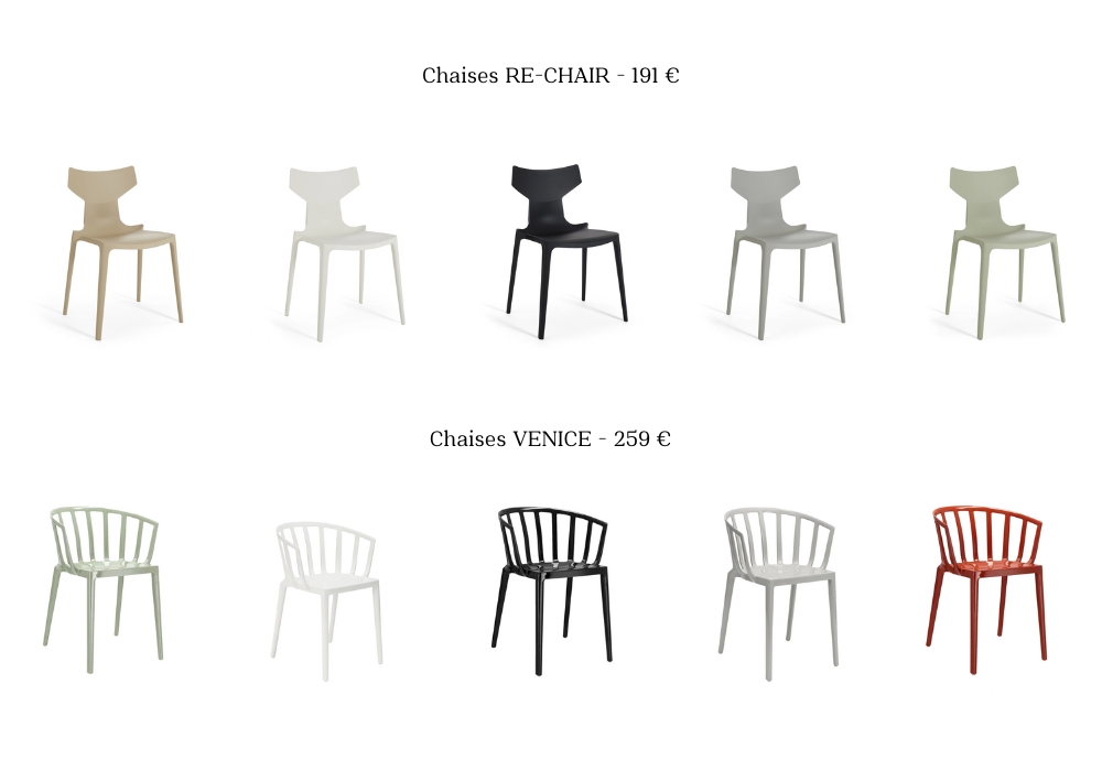 table et chaise/K.R-Venice